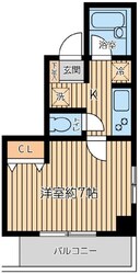 グランドヒルズの物件間取画像